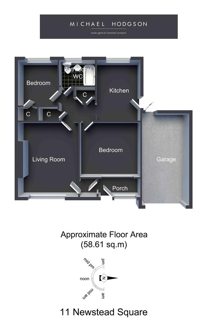 Property details for Newstead Square, Mill Hill, Sunderland £154,950